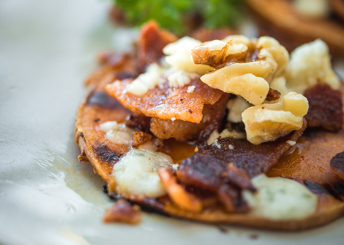 Grilled Sweet Potato Slices Recipe Foreman